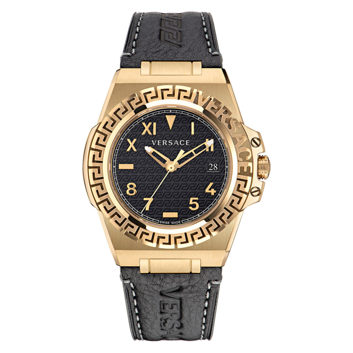 Reloj Versace VE3I00222 Hombre Analogico Cuarzo con Correa de Cuero