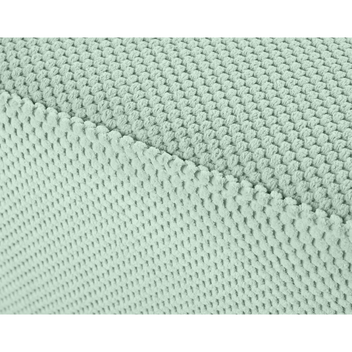 Topaze - fauteuil - en velours texturé - Bleu