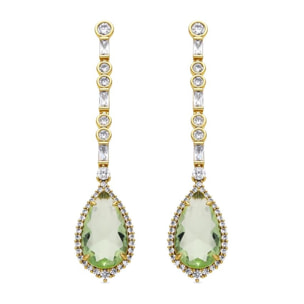 Pendientes Lux by Lux acabados oro 18k