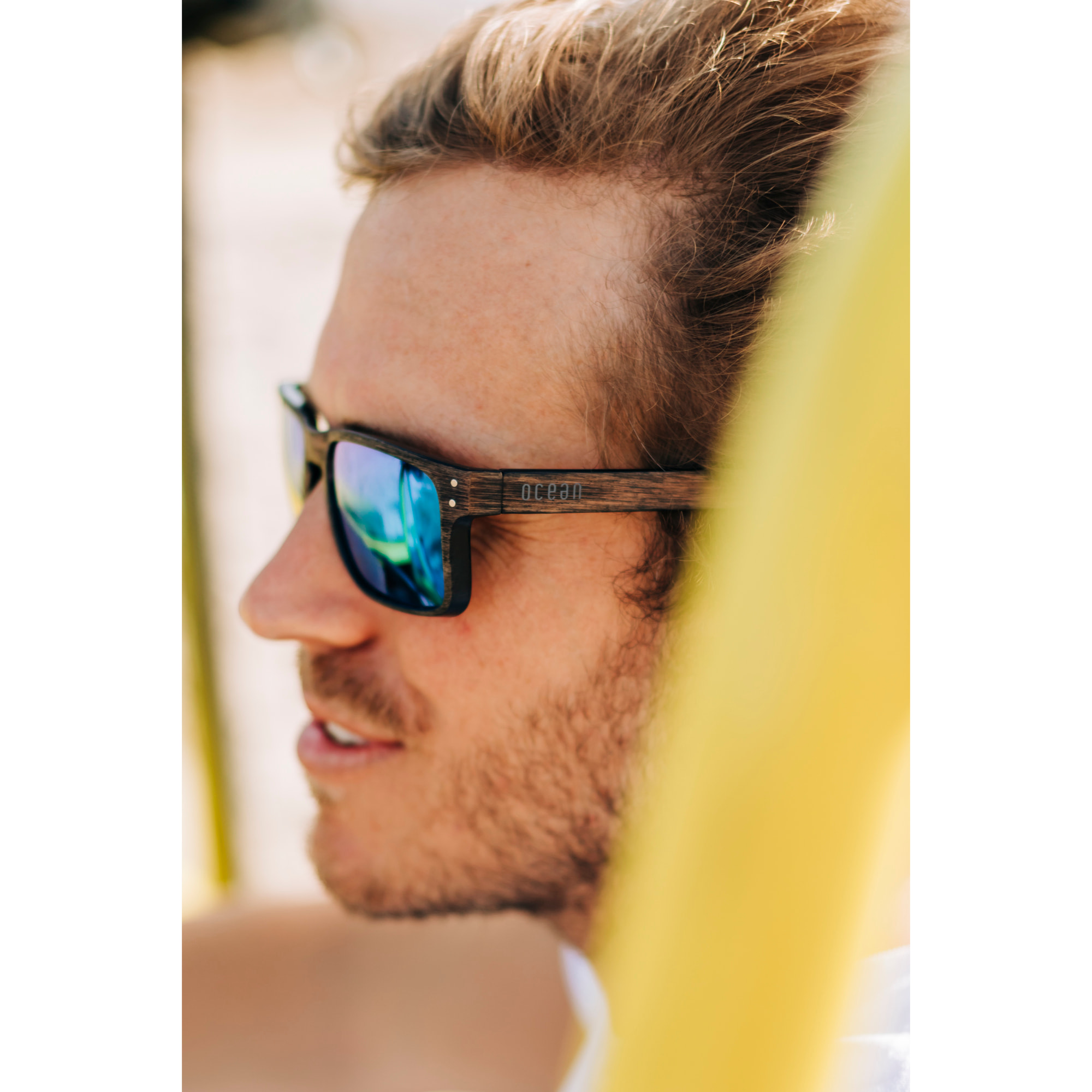 GAFAS DE SOL OCEAN Blue moon de color Azul