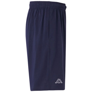 Kappa - Pantaloni Corti Uomo Blu - Logo Cabog