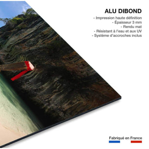 Tableau hong island boat Tableau alu Dibond