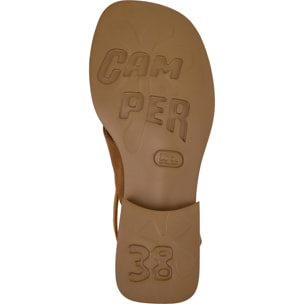 Sandalias - CAMPER Dana - Marron - Cuero nobuk