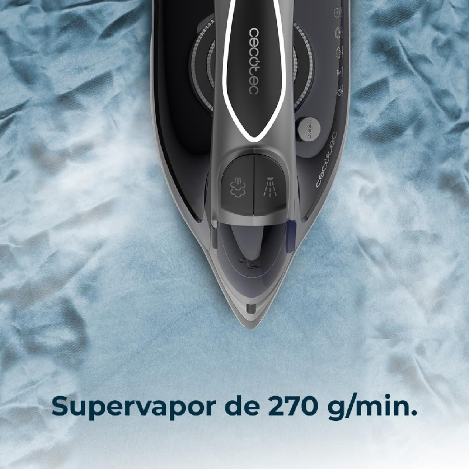 Cecotec Plancha Horizontal IronHero 3200 Vital con 3200 W Tecnología Power Steam