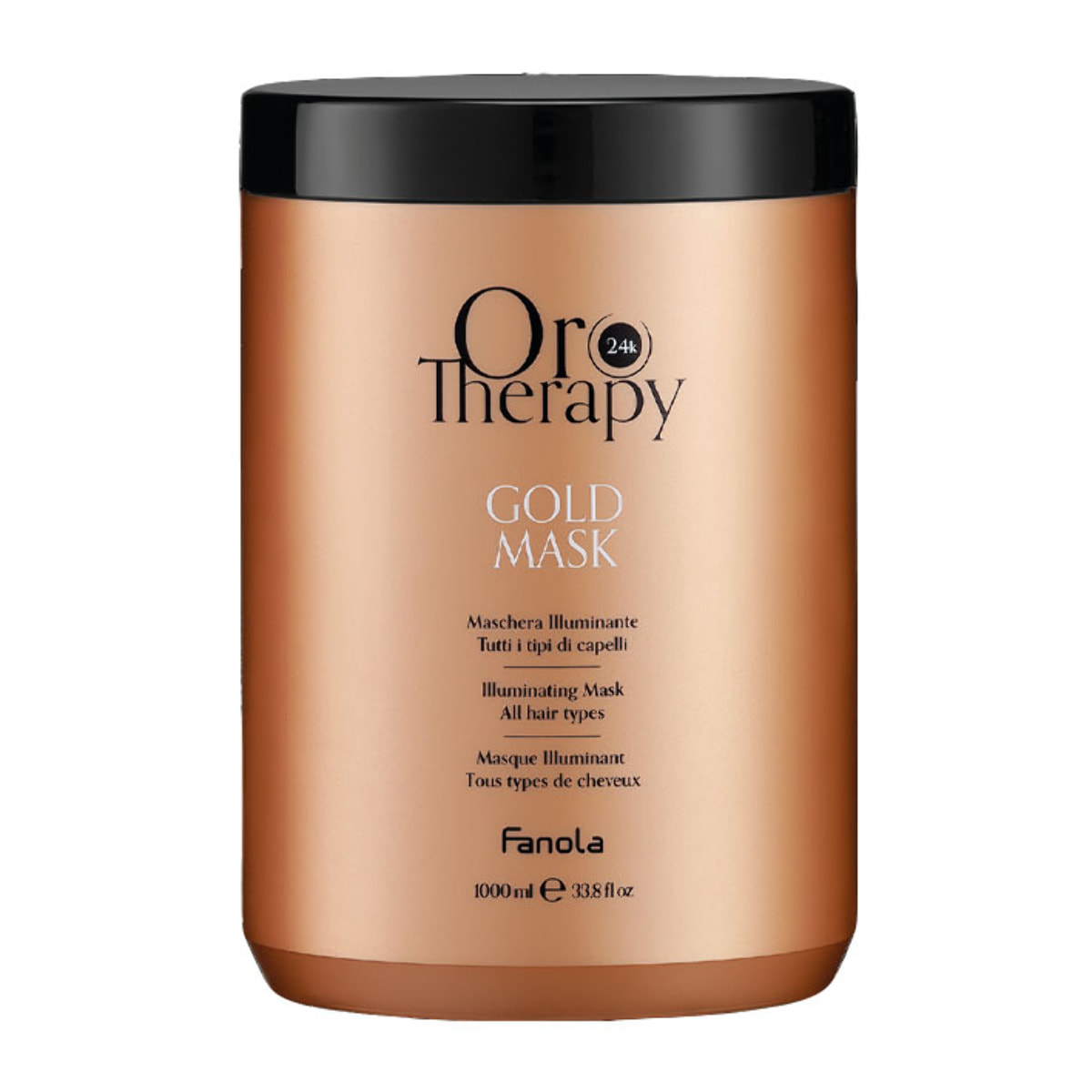 FANOLA Gold Therapy Mascarilla Iluminadora Dorada 1000ml