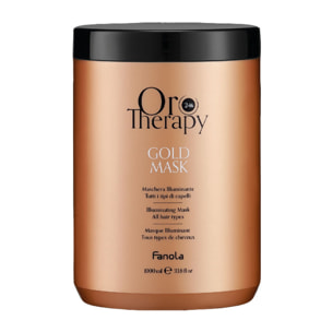 FANOLA Gold Therapy Mascarilla Iluminadora Dorada 1000ml