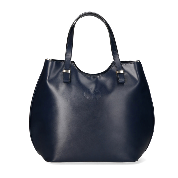 Borsa a mano da Donna Egle in Vera Pelle Made in Italy 31x42x14 cm