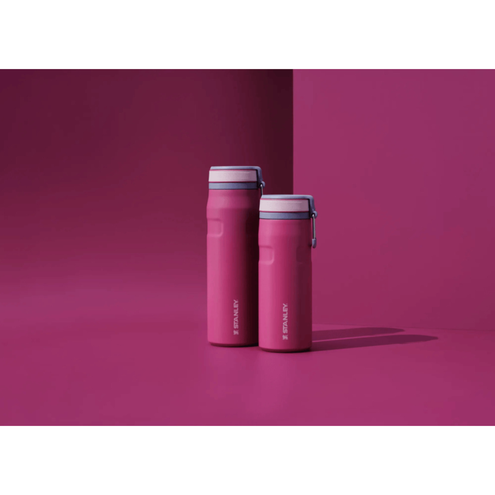 Borraccia Con Cannuccia - 0,47L - ICEFLOW™ BOTTLE TWIST FLIP 2.0 - Violet Blossom