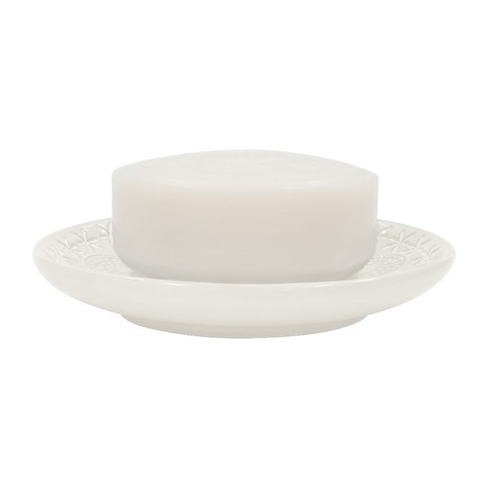 Porte savon Porcelaine RELIEF Blanc Spirella