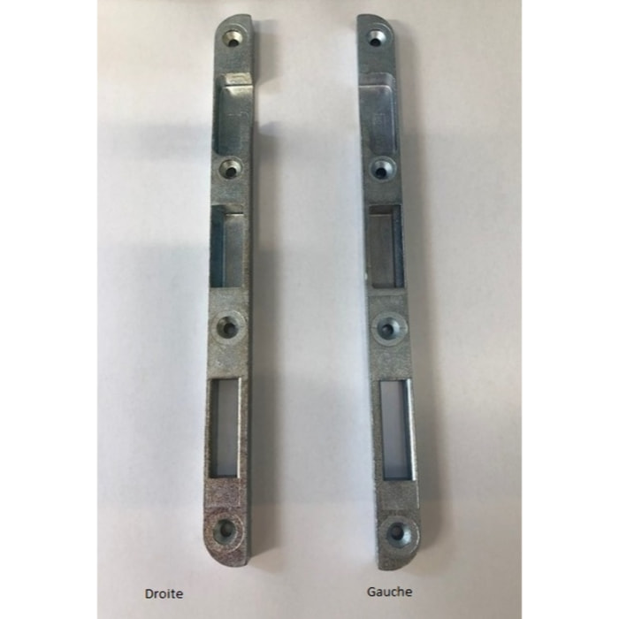 Gâche centrale pour serrure 20500 à défoncer 516M VACHETTE 1-4984-22 - gauche - 16737