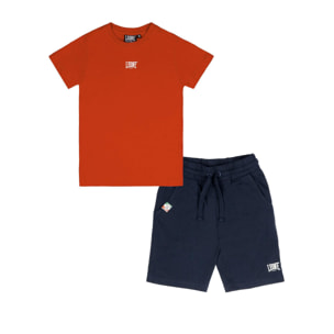Conjunto básico de camiseta y bermudas para niños