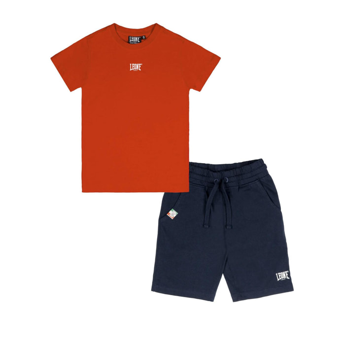 Conjunto básico de camiseta y bermudas para niños