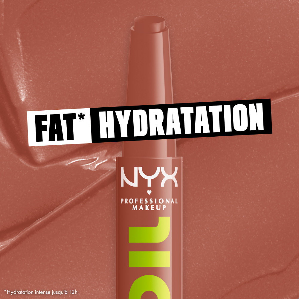 NYX Professional Makeup FAT OIL SLICK CLICK Baume à lèvres VERIFIED