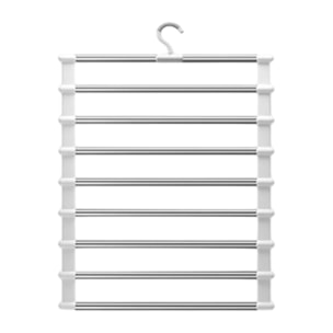 Joybos percha organizadora para ropa y accesorios de 9 barras