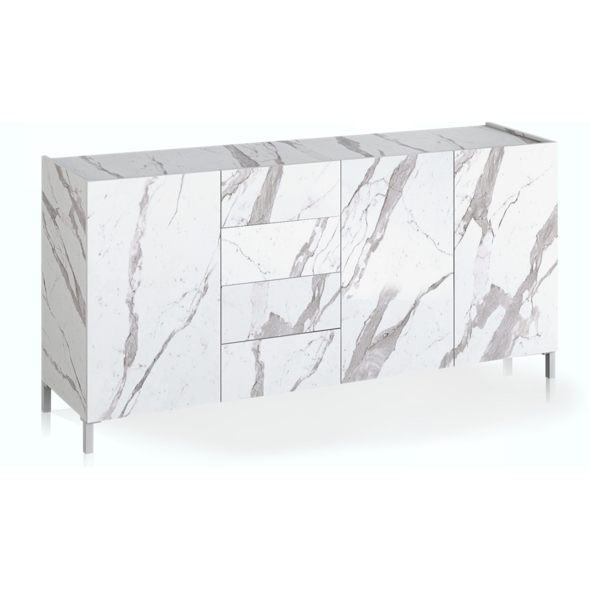 Tomasucci Grand buffet EDDY BLANC MARBLE