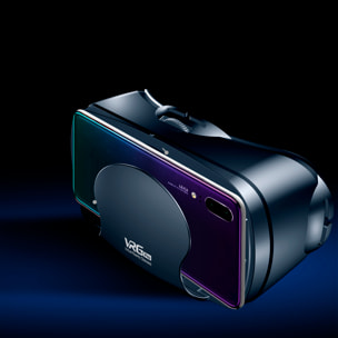 Gafas de realidad virtual PRO Blu-ray. Protección contra luz azul, vista panorámica 360º. Compatibles con IOS, Android, HarmonyOS.