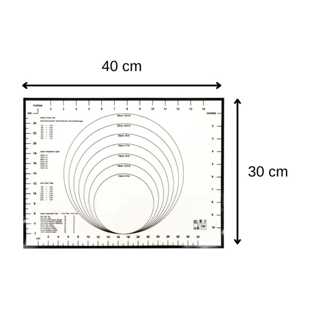 Lot de 2 plaques pâtisserie et cuisson 40/30 cm en silicone Zenker Smart Pastry