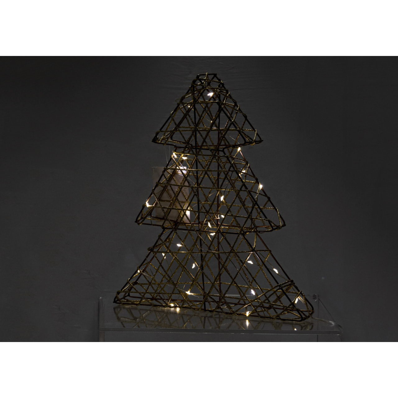 Albero Natalizio Con Luci A Led Caldo Modello Pirano
