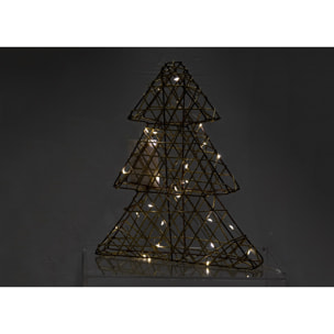Albero Natalizio Con Luci A Led Caldo Modello Pirano