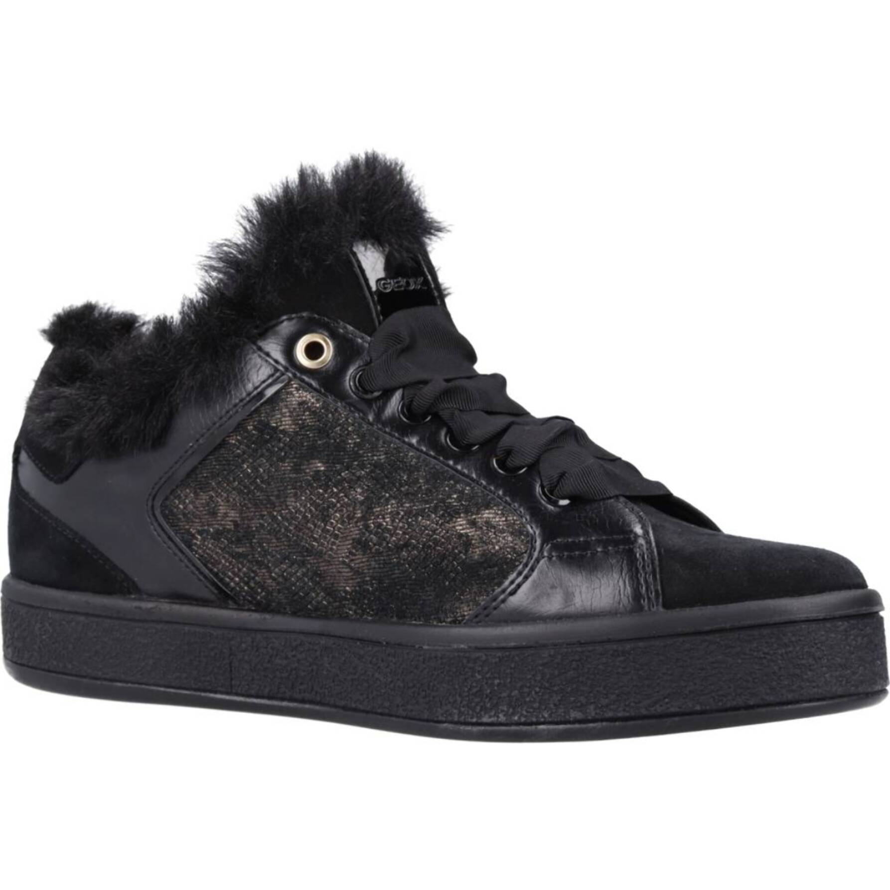 Sneakers de  Mujer de la marca GEOX  modelo D LEELU A NEGRO