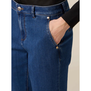 Oltre - Jeans chino - Blu