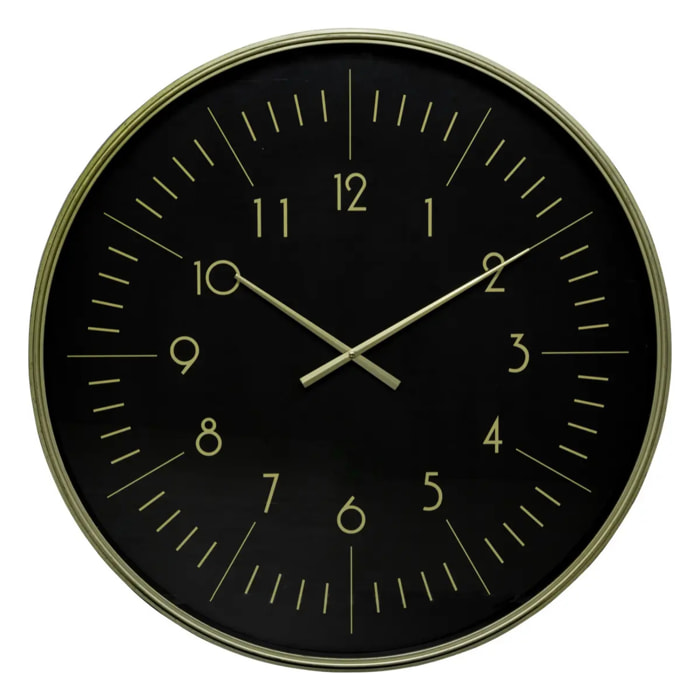 Horloge "Alfie" D75cm noir