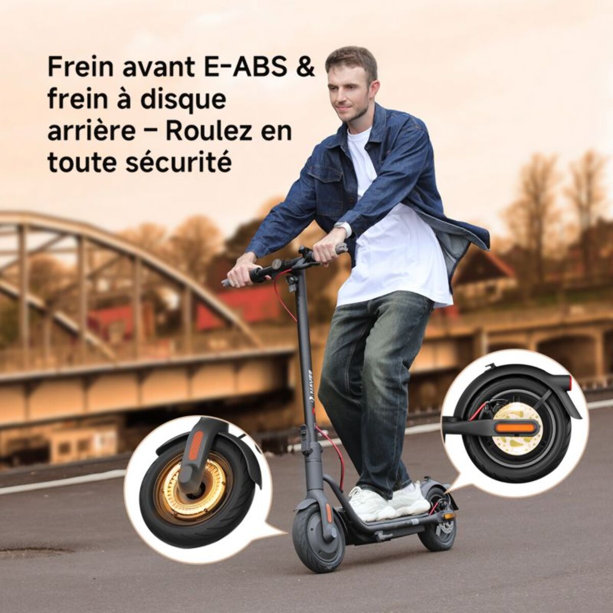 Trottinette électrique NAVEE V40I Pro Noir