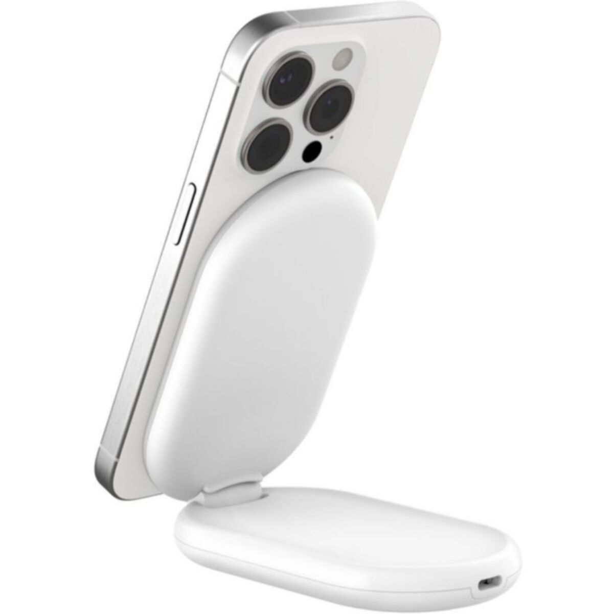 Chargeur induction BELKIN induction 15W 2en1 blanc