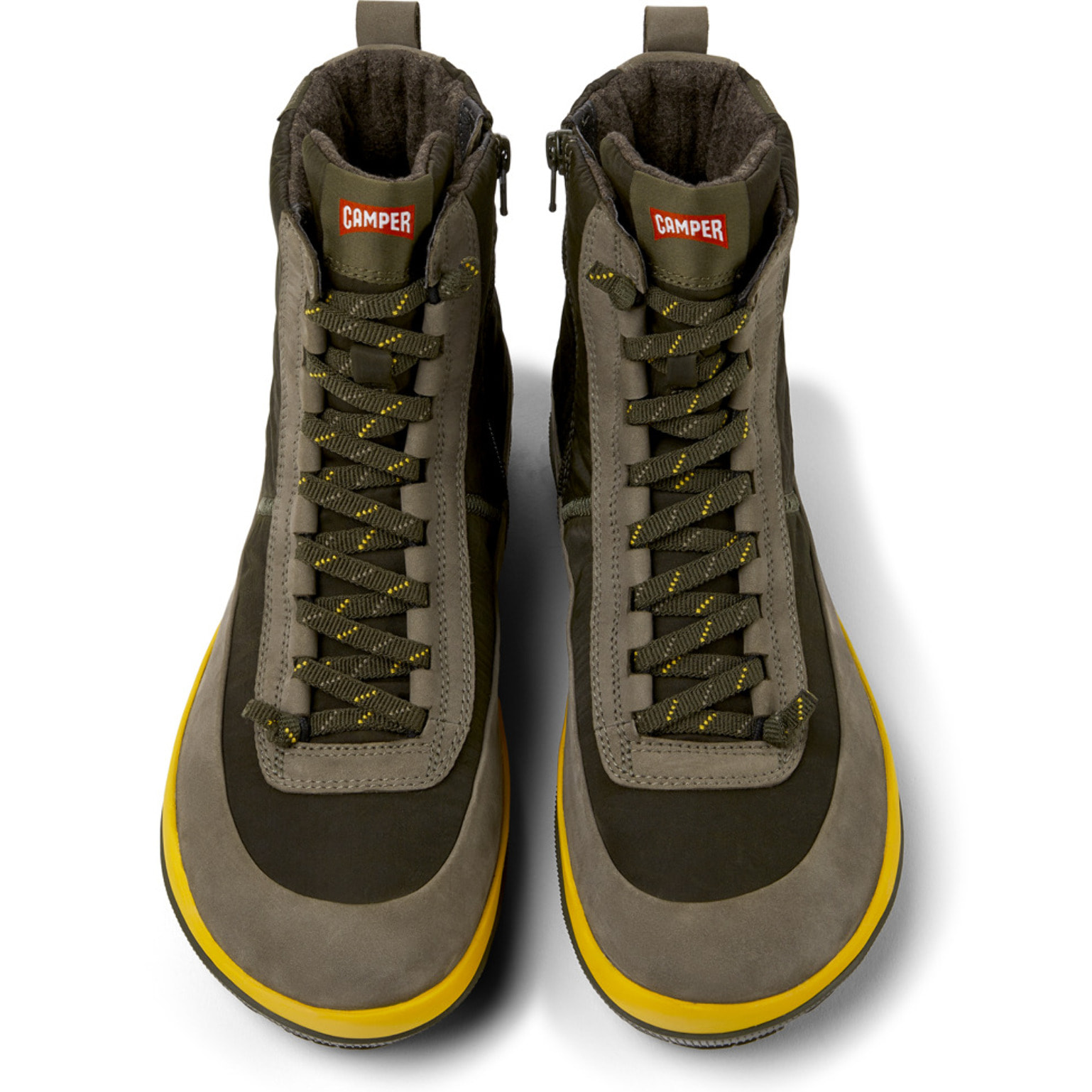 CAMPER Peu Pista - Botines Hombre Verde