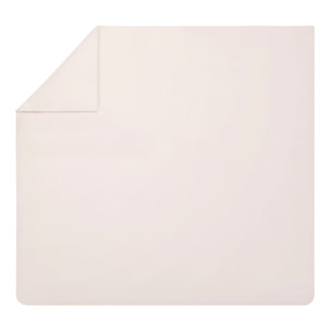 Housse de couette unie en percale de coton, PREMIÈRE, Rose Lingerie
