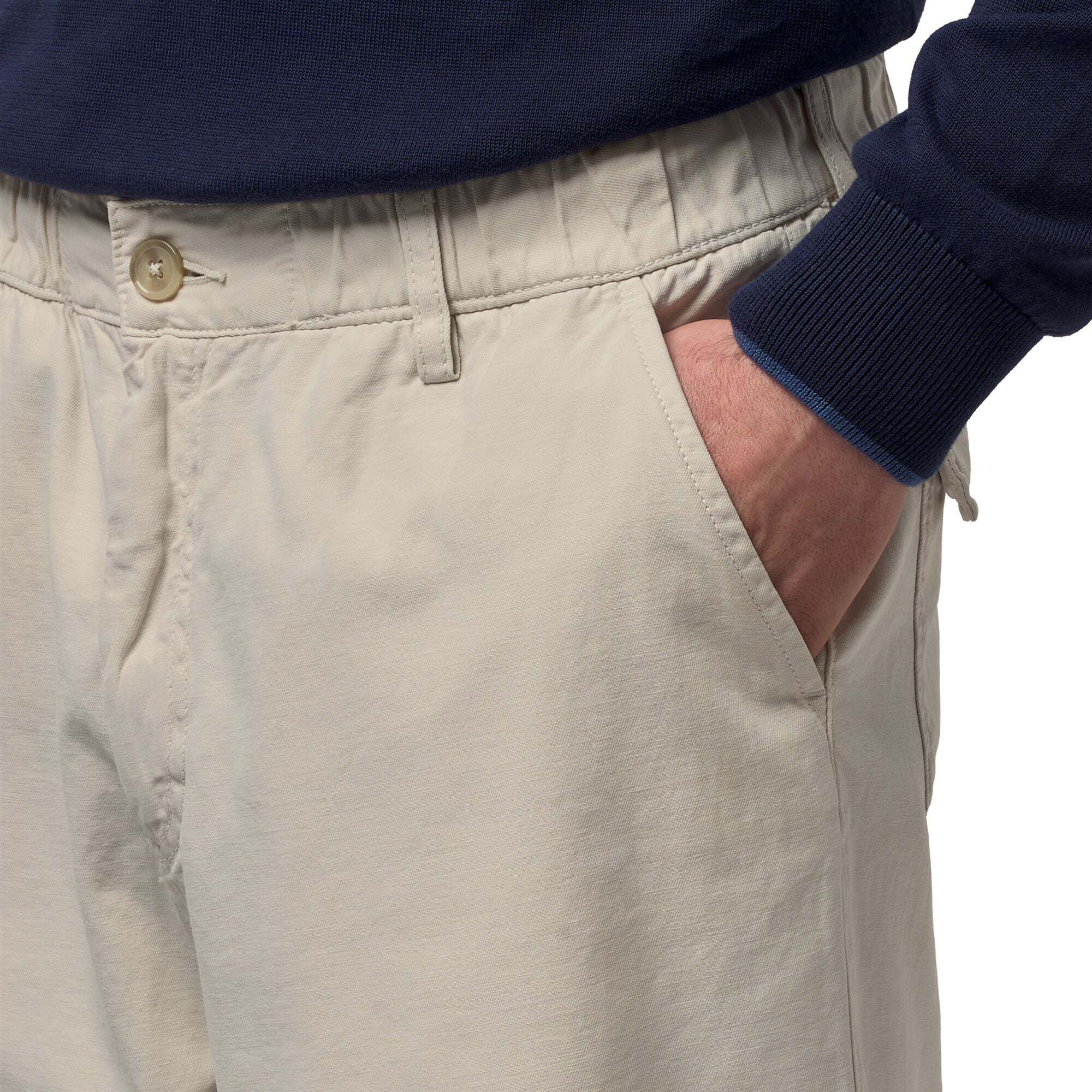 Kappa - Pantaloni Uomo Beige - Ferdin