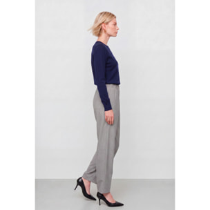 Kocca - Pantaloni da donna in viscosa con coulisse in vita Donna