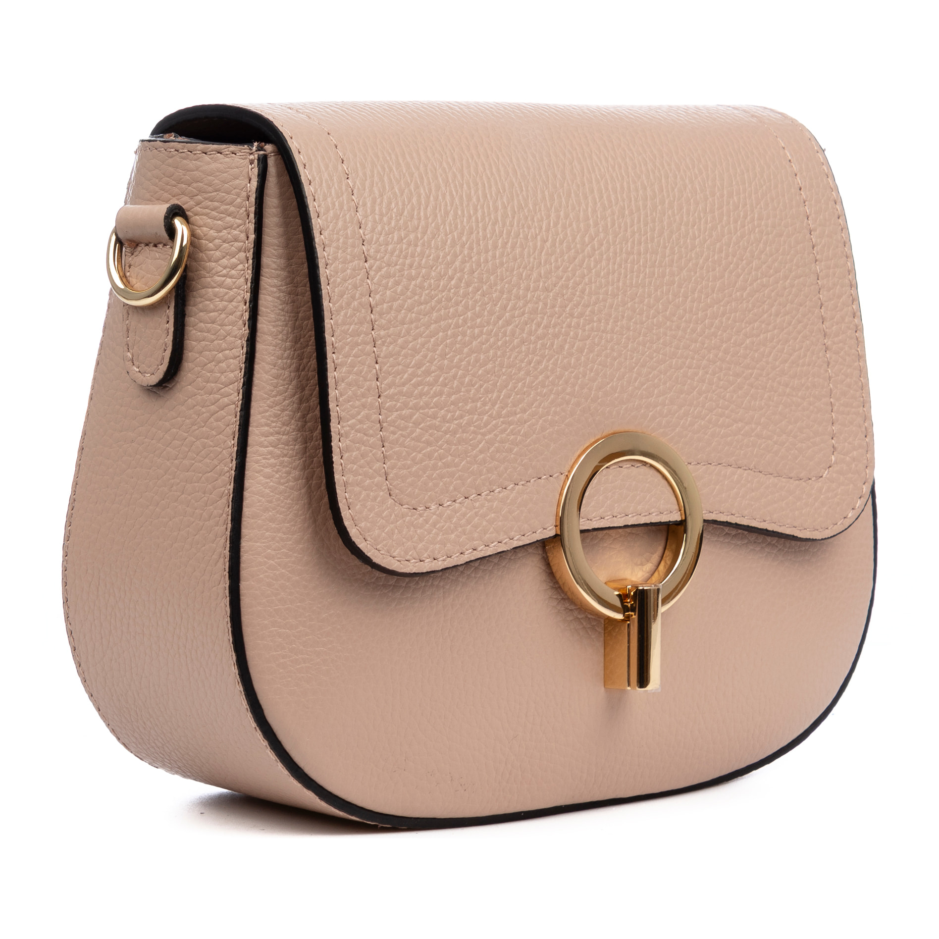 Barone bolso bandolera mujer, piel auténtica Dollaro.