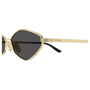 Gafas de Sol Gucci GG2222S-001 de Metal Mujer 56 mm