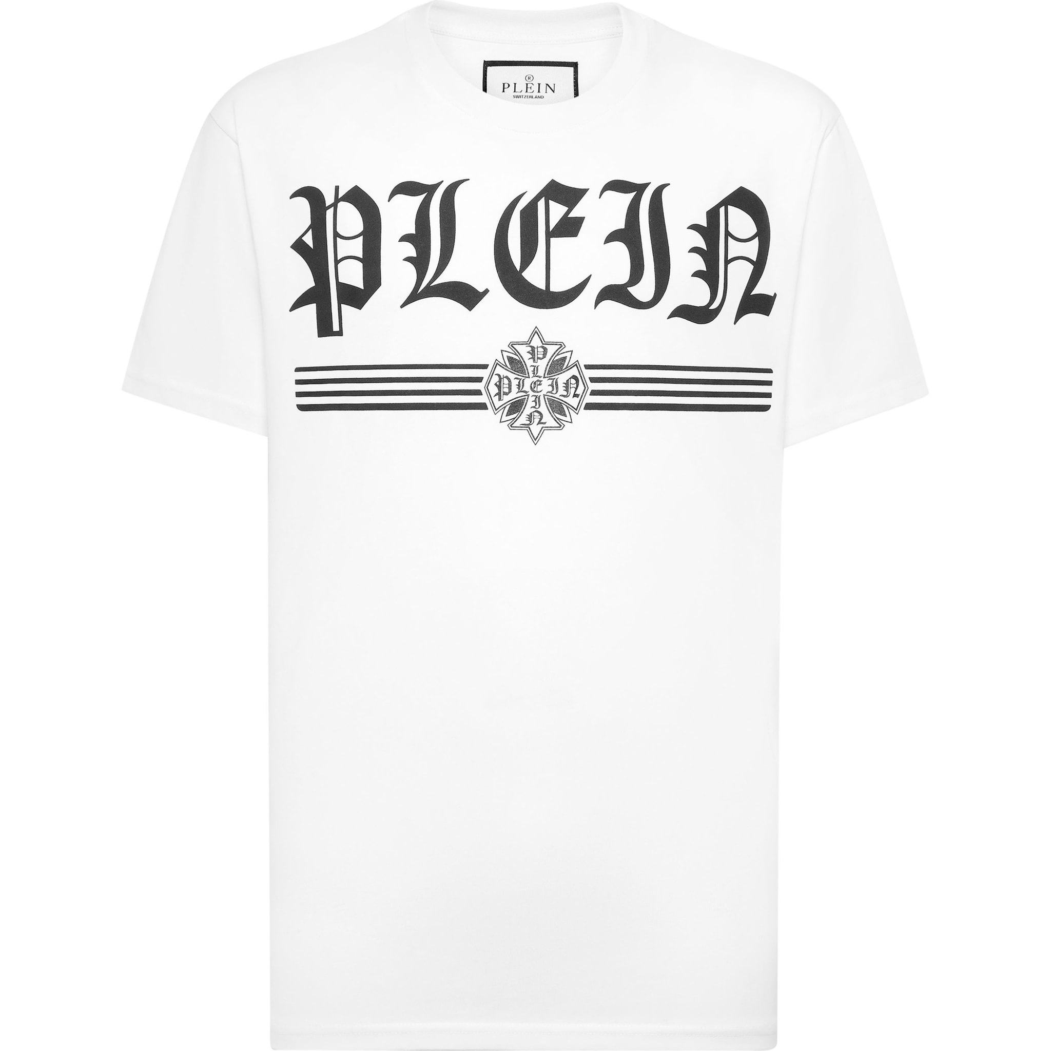 PHILIPP PLEIN T-Shirt Round Neck Ss GOTHIC PLEIN