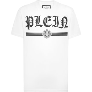 PHILIPP PLEIN T-Shirt Round Neck Ss GOTHIC PLEIN
