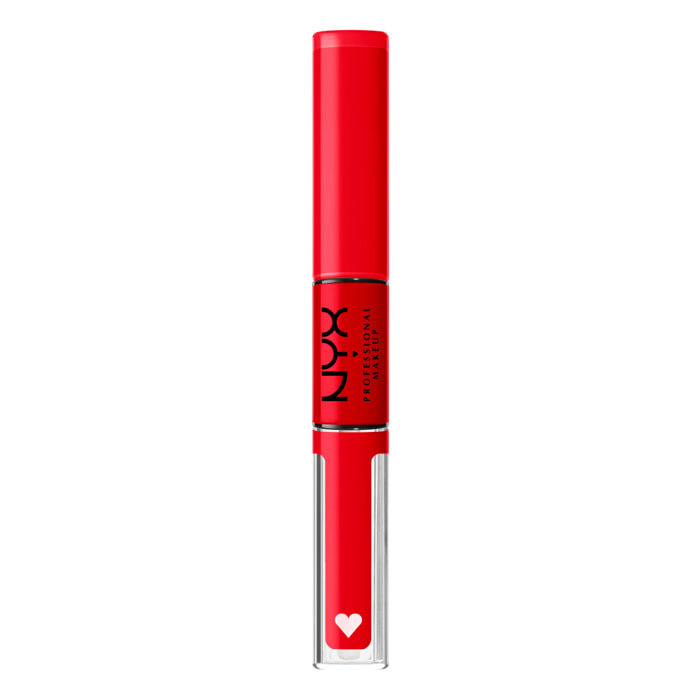 NYX Professional Makeup Rouge à Lèvres Brillant Shine Loud Rebel in Red