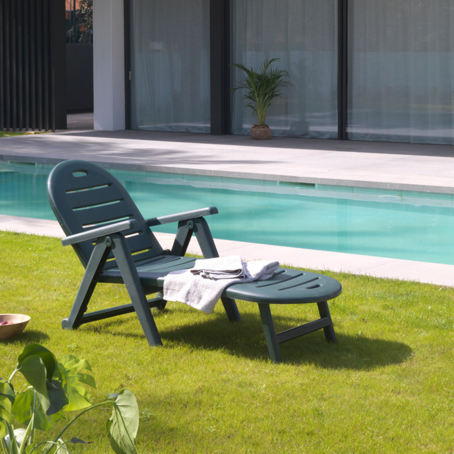 Bain de soleil vert BIRNI