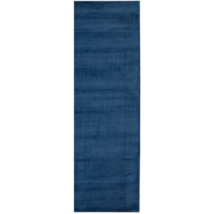 Tapis salon et chambre fait main en viscose motif uni MURE