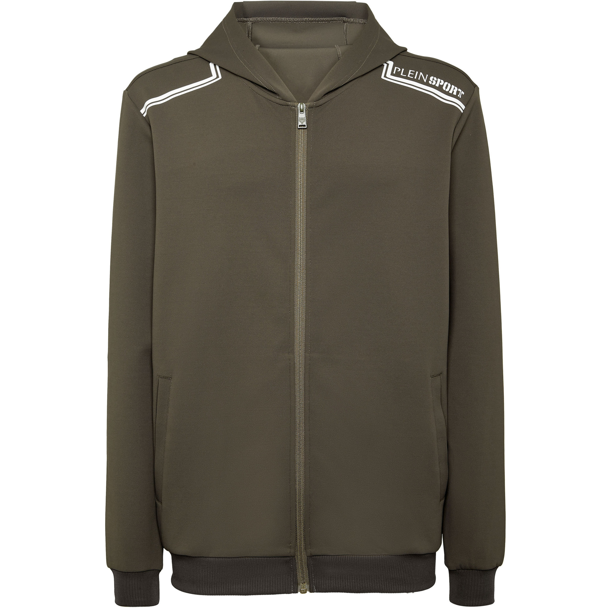 PLEIN SPORT Hooded Sweatjacket