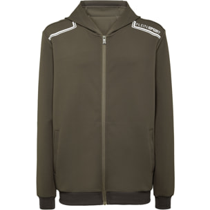 PLEIN SPORT Hooded Sweatjacket