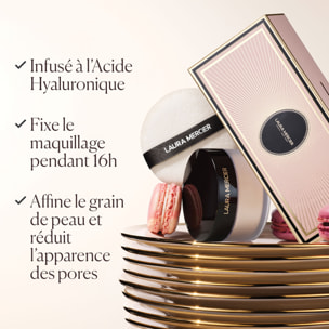 Indulgent Icons - Ultra-Blur - Coffret Poudre Libre Fixante Transparente et Houppette