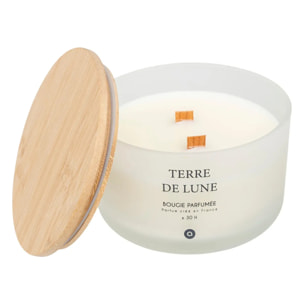 Bougie parfumée Sana 420g pot verre Terre de Lune