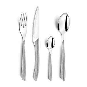Solstice Legno Grigio - Servizio posate 16 pezzi