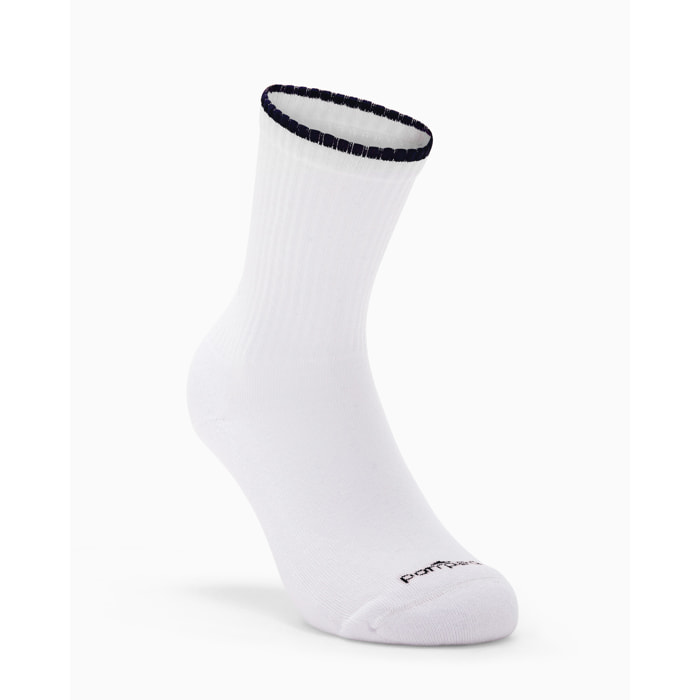 Calza tennis unisex bicolor
