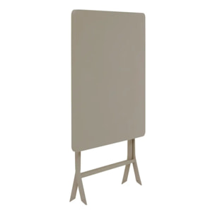 Table de jardin Greensboro 2 places pliable café 70x70cm