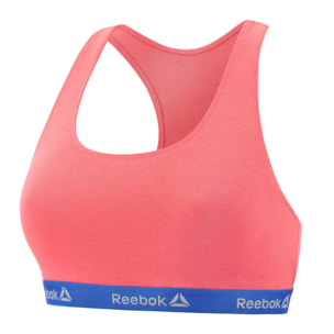 Pack 3 tops deportivos para mujer REEBOK rosa