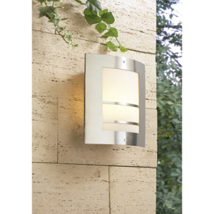 Forlight Aplique Ip55 Siluet E27 60W Acero Inoxidable 1500Lm