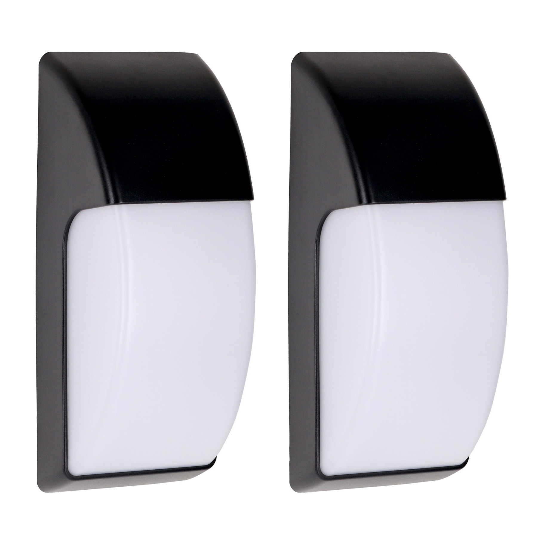 FORLIGHT AREA (2 uds) Aplique para exterior IP65 E27 23W Negro