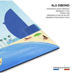 Tableau ville barcelona ii  Tableau alu Dibond